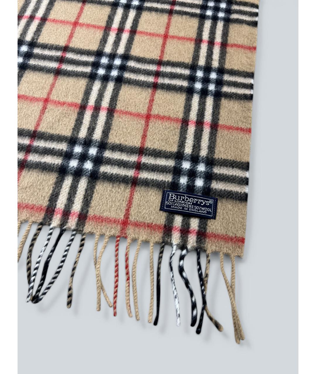 BURBERRY Шерстяной шарф, фото 2
