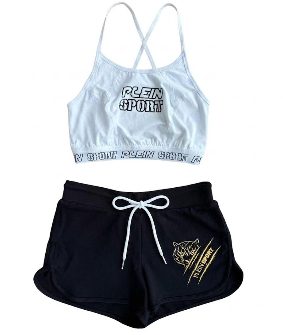 PLEIN SPORT Мульти хлопковые шорты, фото 1