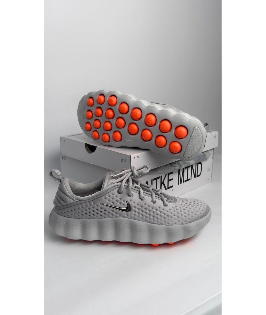 NIKE Серые низкие кроссовки / кеды, фото 2