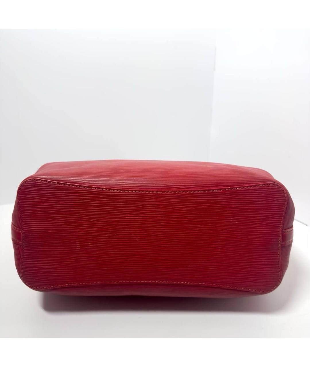 LOUIS VUITTON Красная сумка с короткими ручками, фото 4