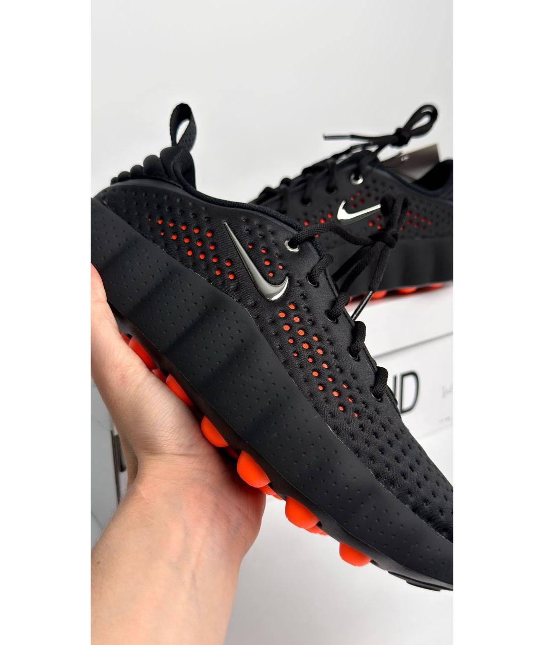 NIKE Черные низкие кроссовки / кеды, фото 2