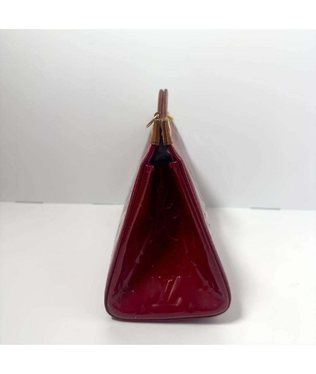 LOUIS VUITTON Бордовая сумка с короткими ручками, фото 3