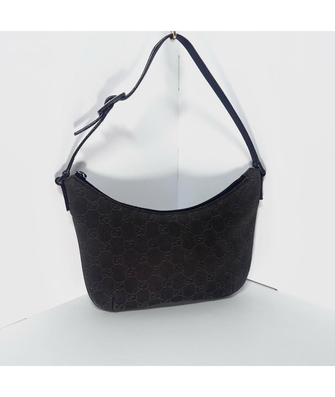 GUCCI Коричневая сумка с короткими ручками, фото 8