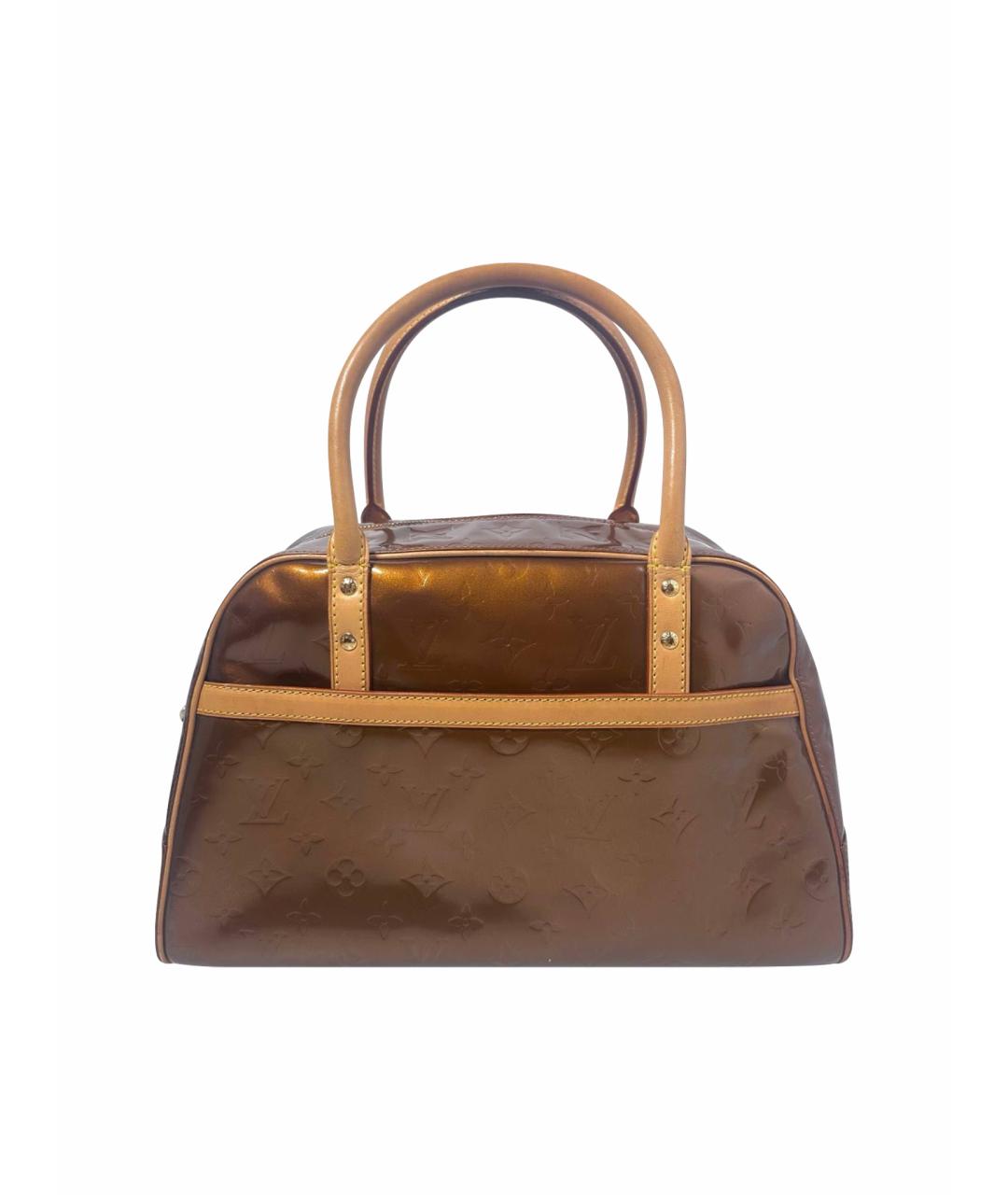 LOUIS VUITTON Коричневая сумка с короткими ручками, фото 1