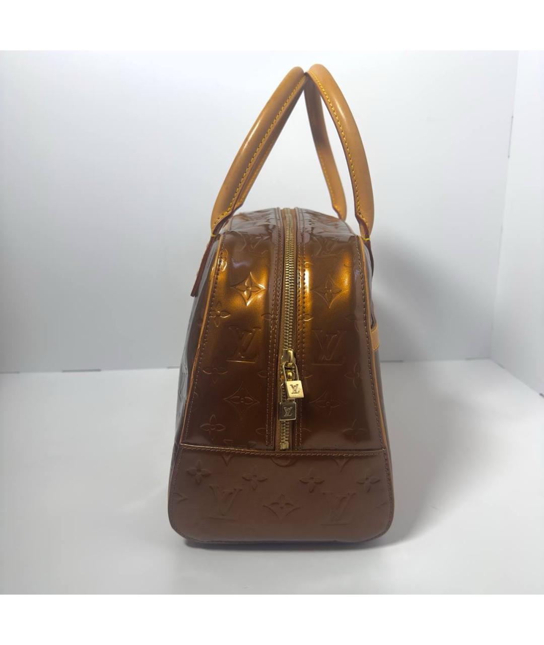 LOUIS VUITTON Коричневая сумка с короткими ручками, фото 8