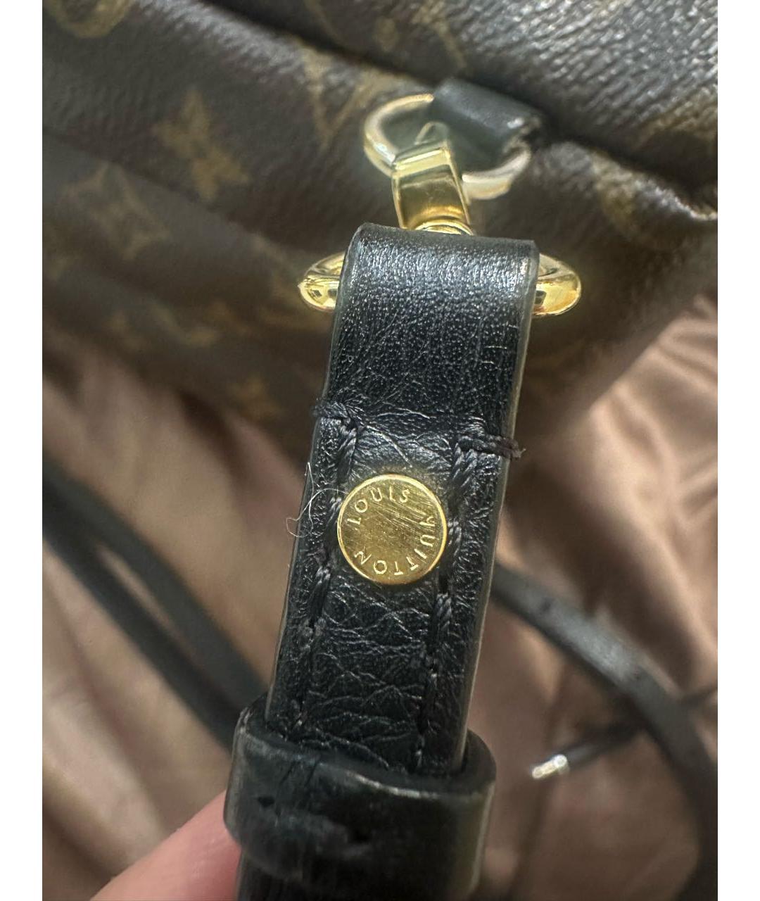 LOUIS VUITTON Коричневый рюкзак, фото 8