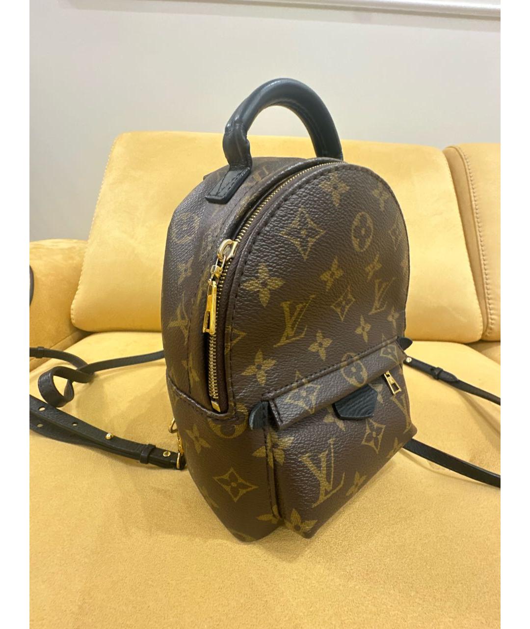LOUIS VUITTON Коричневый рюкзак, фото 2