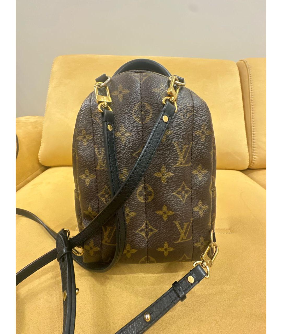 LOUIS VUITTON Коричневый рюкзак, фото 3