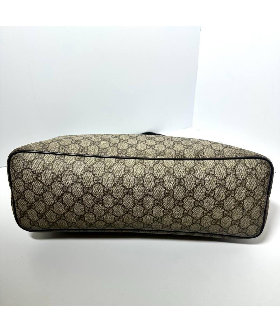 GUCCI Коричневая сумка с короткими ручками, фото 4