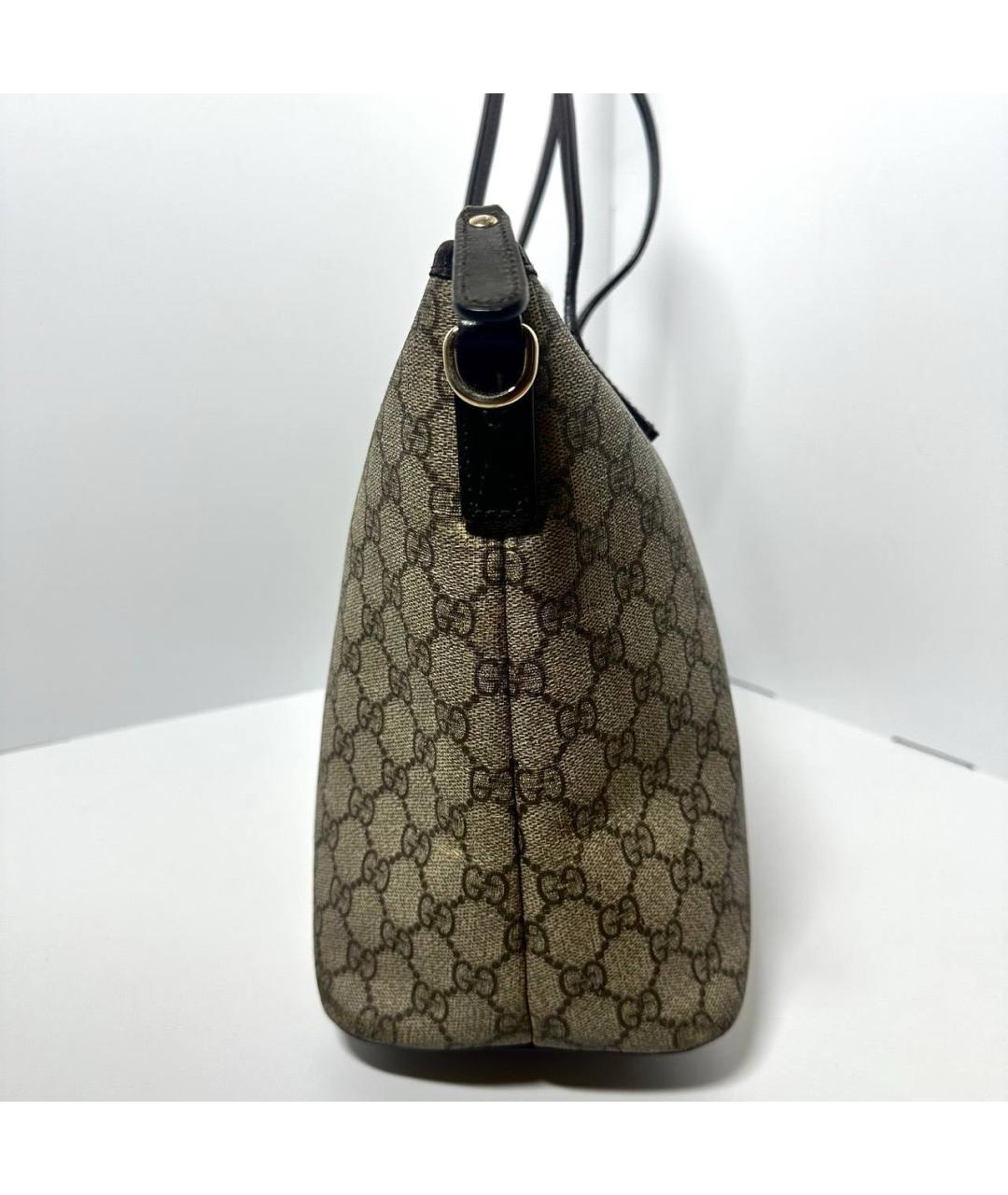 GUCCI Коричневая сумка с короткими ручками, фото 3