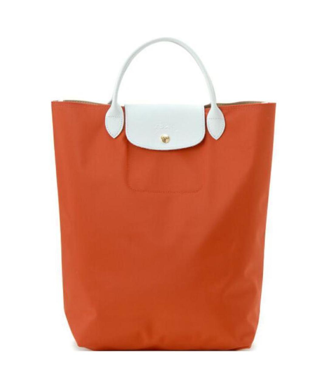 LONGCHAMP Оранжевая сумка тоут, фото 1