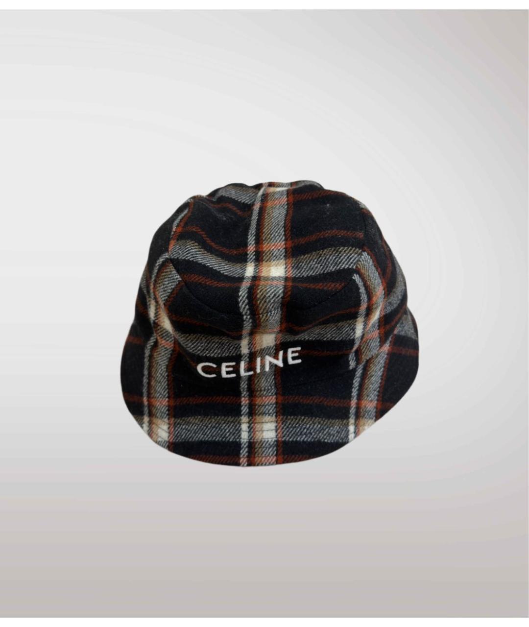 CELINE Мульти шерстяная панама, фото 3