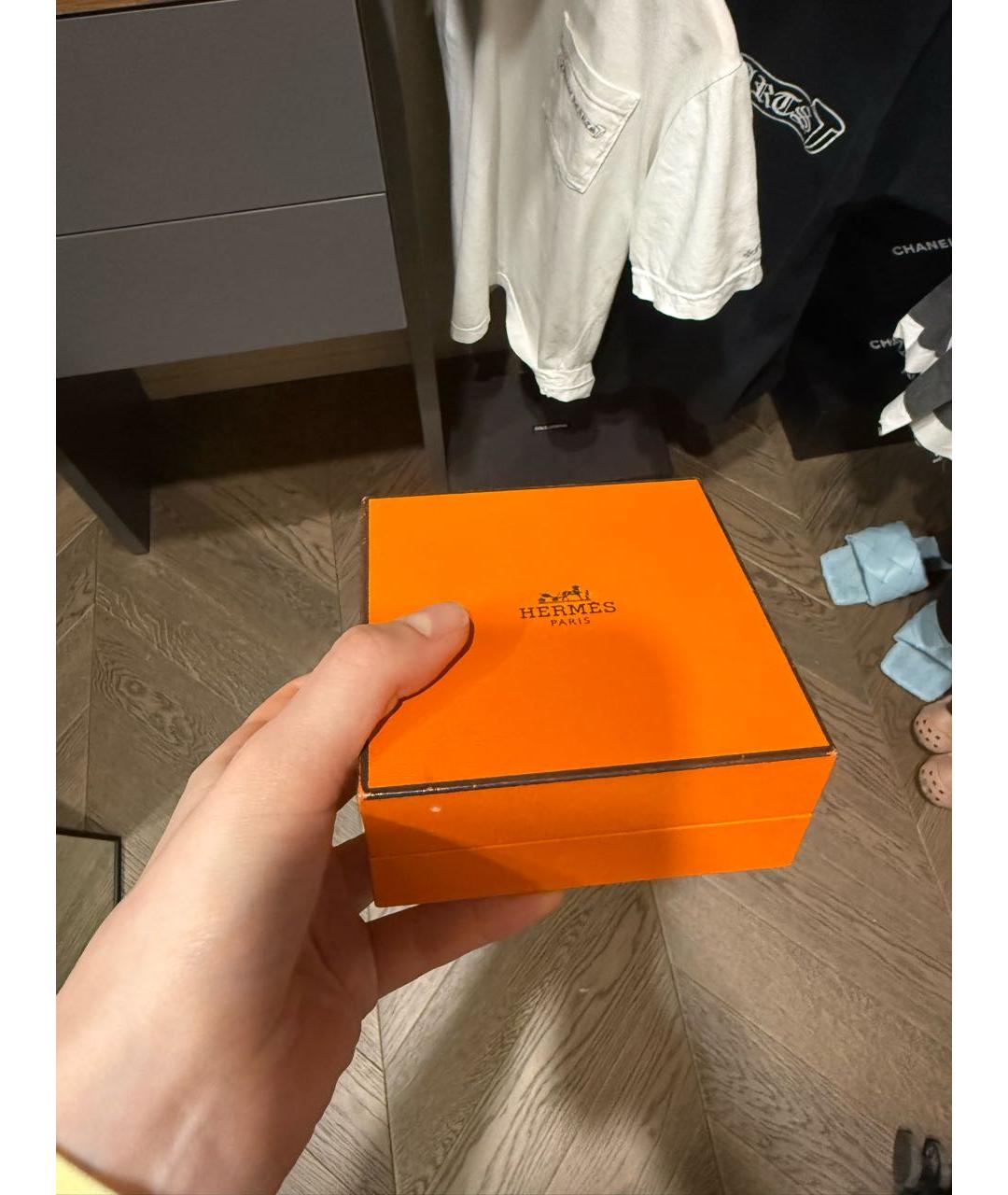 HERMES Серебряная серебряная подвеска, фото 3