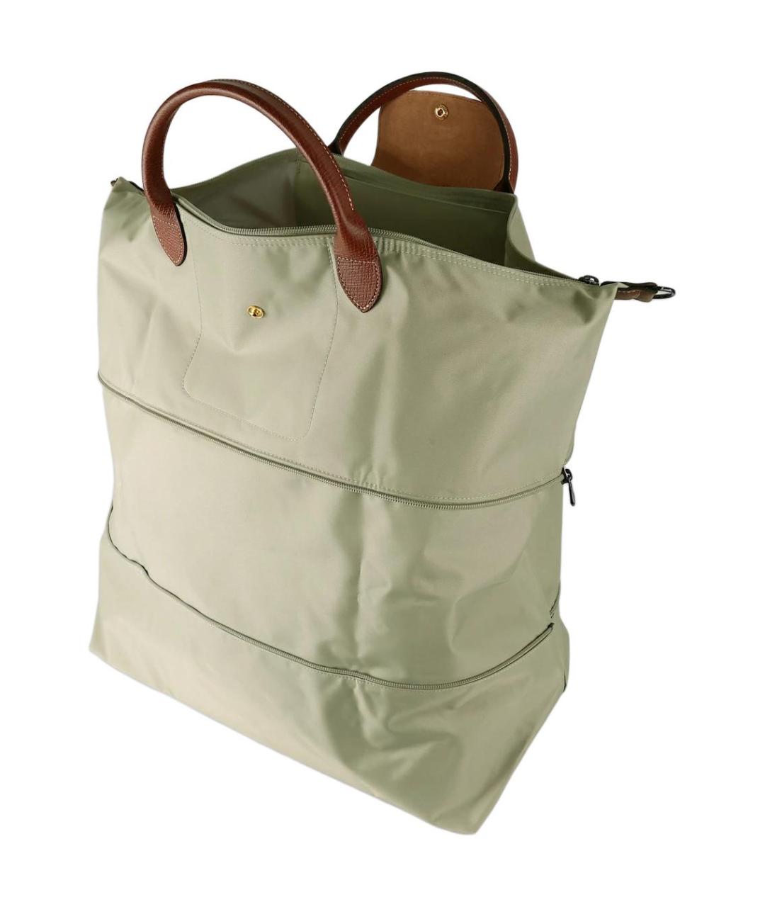 LONGCHAMP Бежевая дорожная/спортивная сумка, фото 3