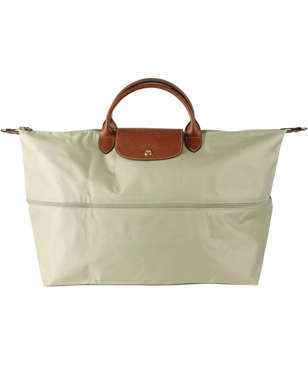 LONGCHAMP Бежевая дорожная/спортивная сумка, фото 2
