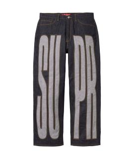SUPREME Прямые джинсы