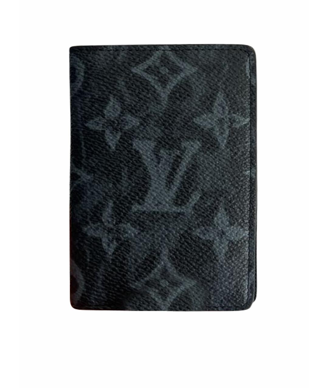 LOUIS VUITTON Черный кардхолдер, фото 1