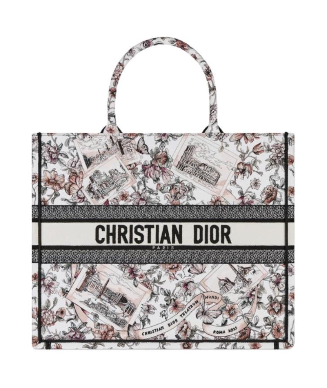 CHRISTIAN DIOR Розовая сумка через плечо, фото 1