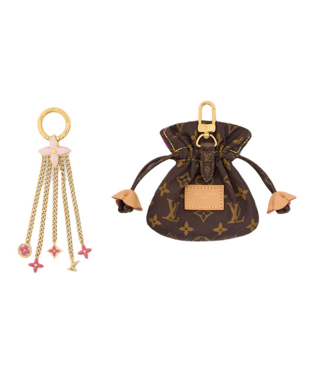 LOUIS VUITTON Коричневая сумка через плечо, фото 4