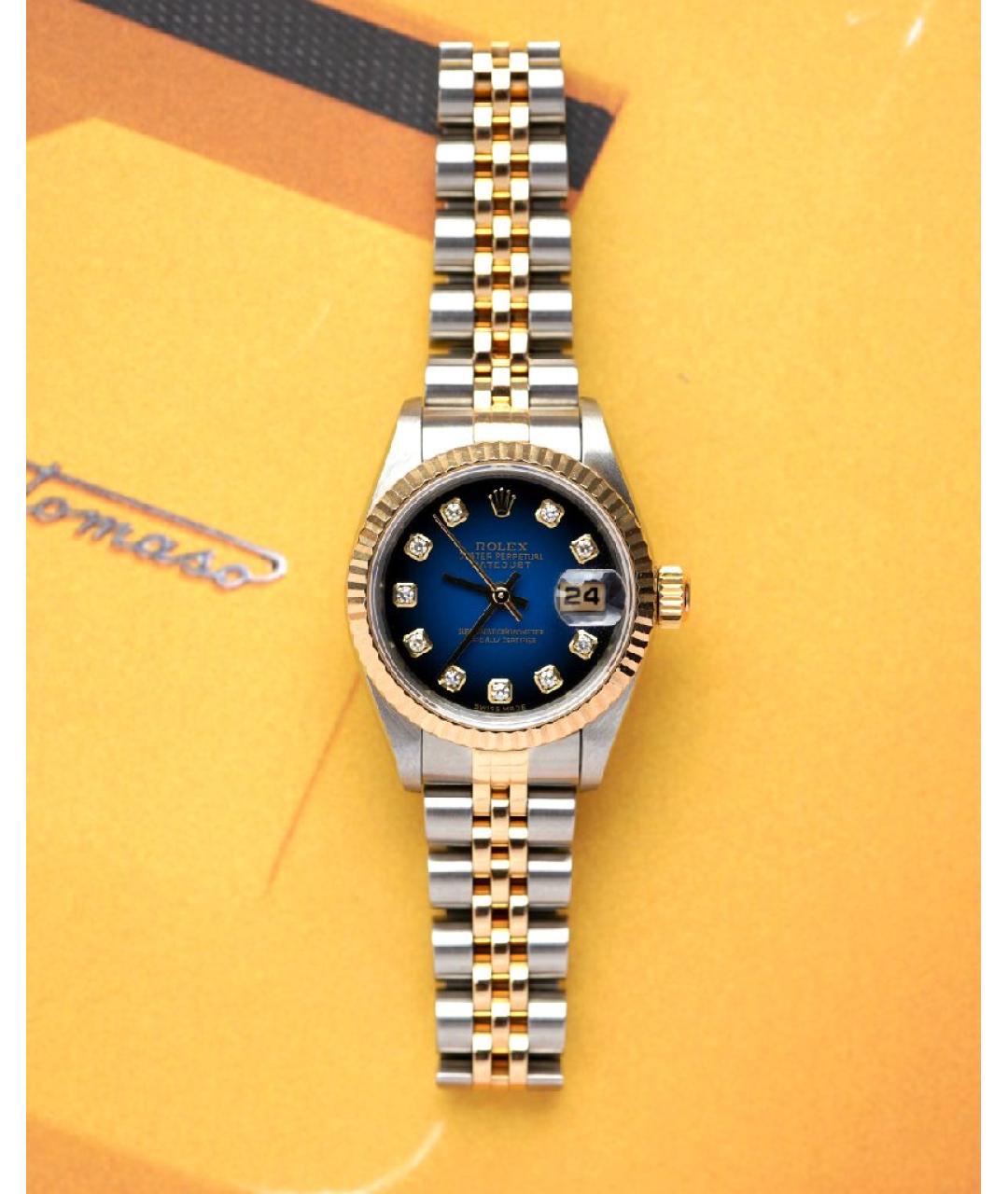 ROLEX Синие часы, фото 8