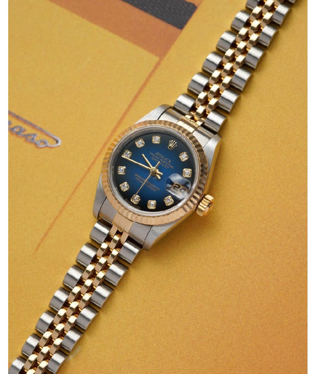 ROLEX Синие часы, фото 6