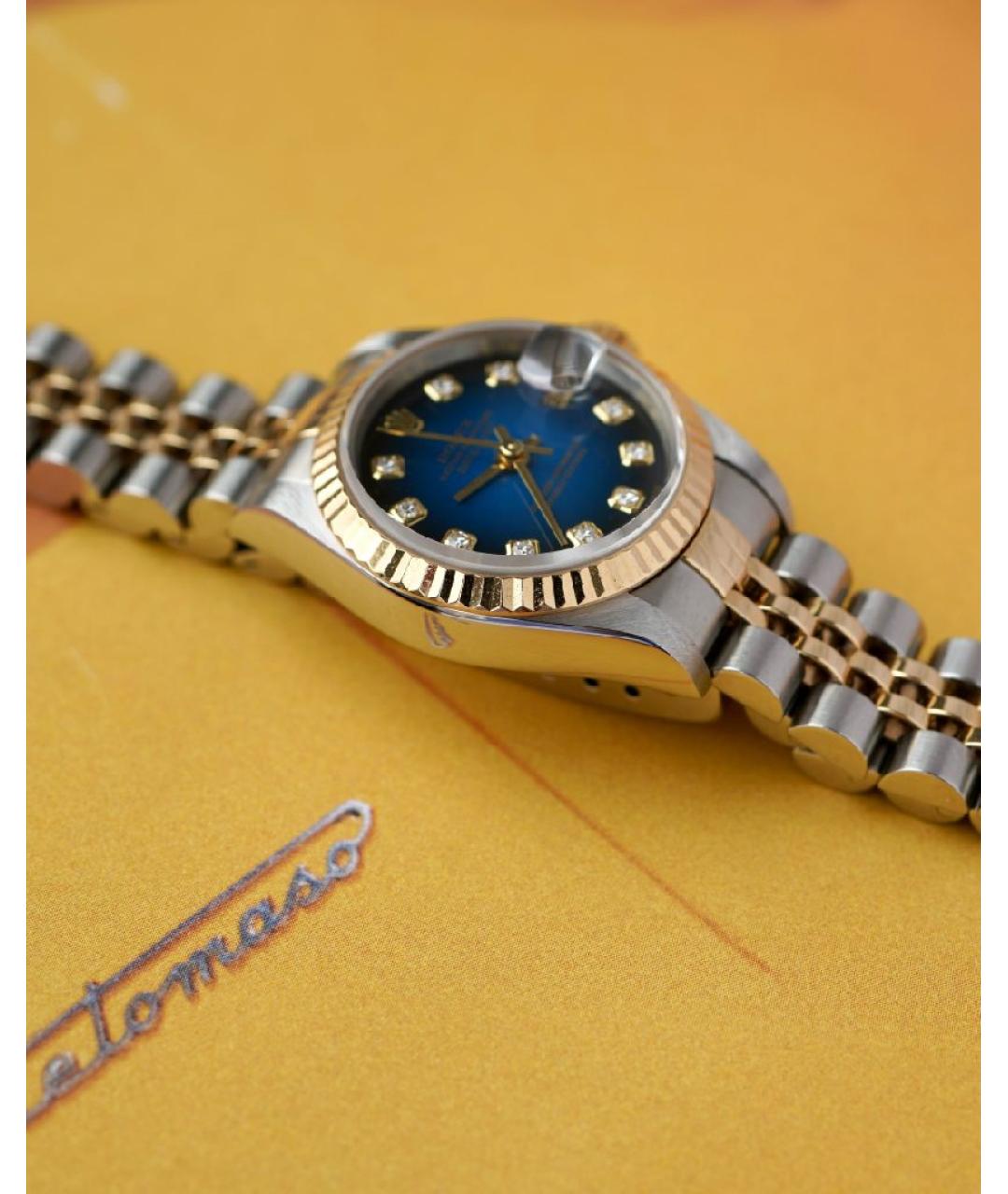 ROLEX Синие часы, фото 5