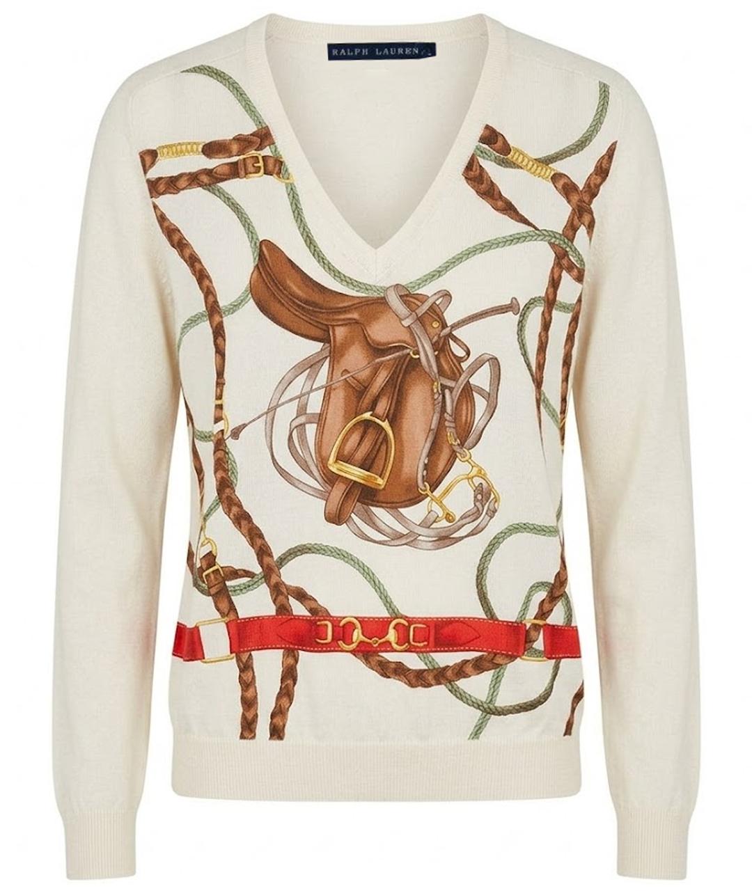 RALPH LAUREN Мульти вискозный джемпер / свитер, фото 1