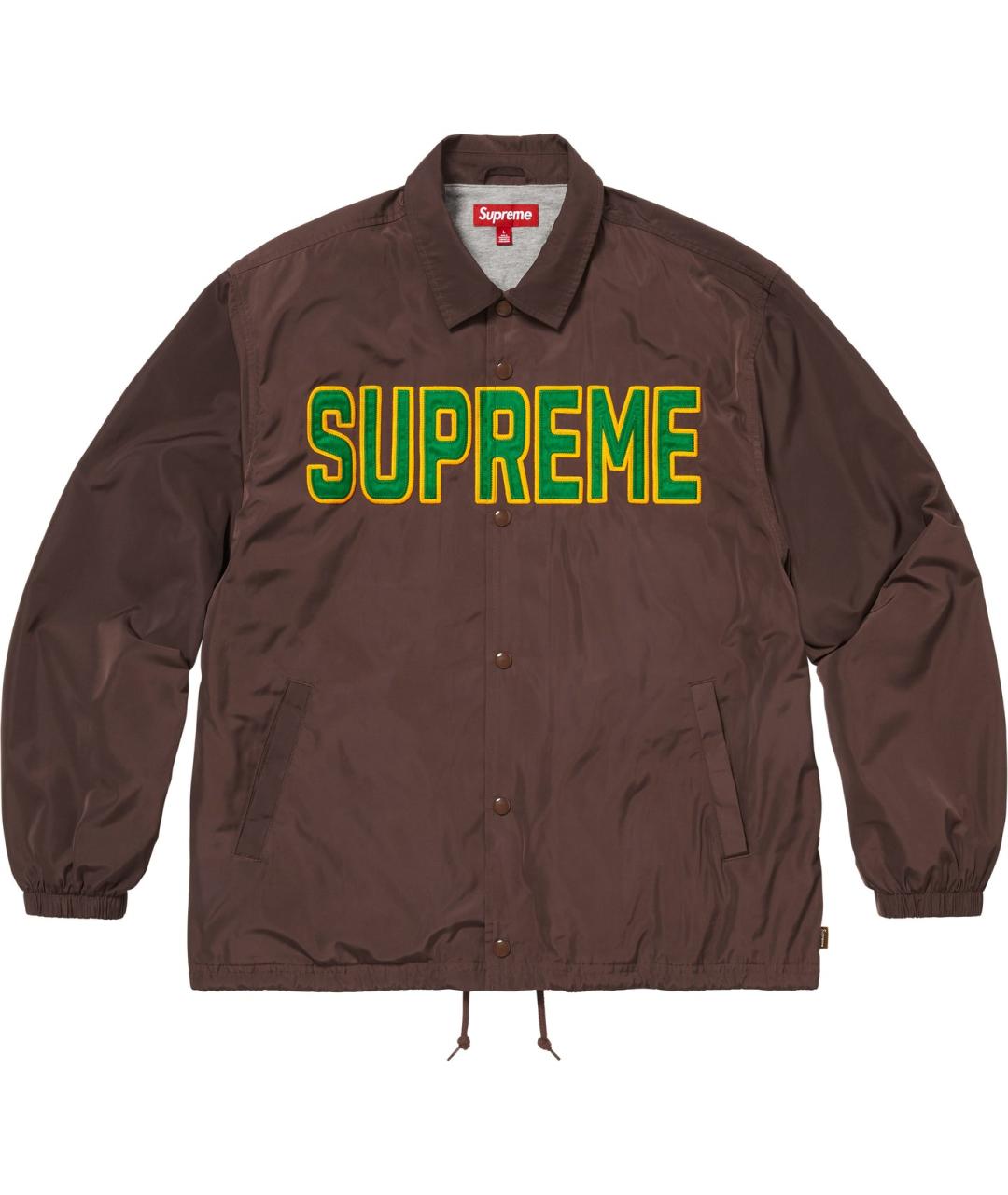 SUPREME Коричневая куртка, фото 1