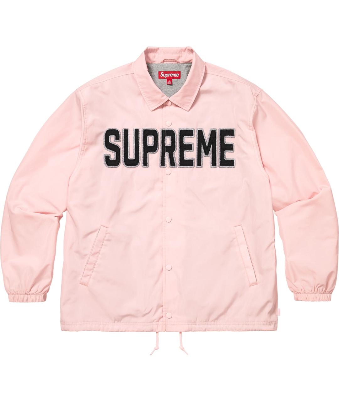 SUPREME Розовая куртка, фото 1