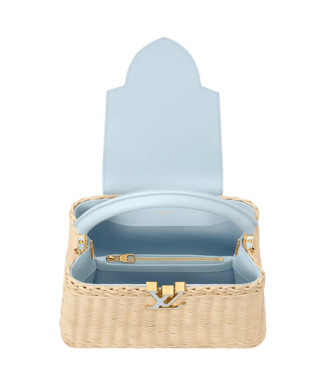 LOUIS VUITTON Бежевая сумка через плечо, фото 4
