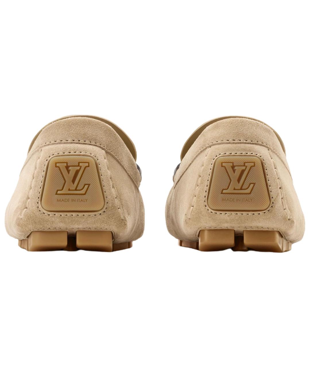 LOUIS VUITTON Бежевые туфли, фото 5