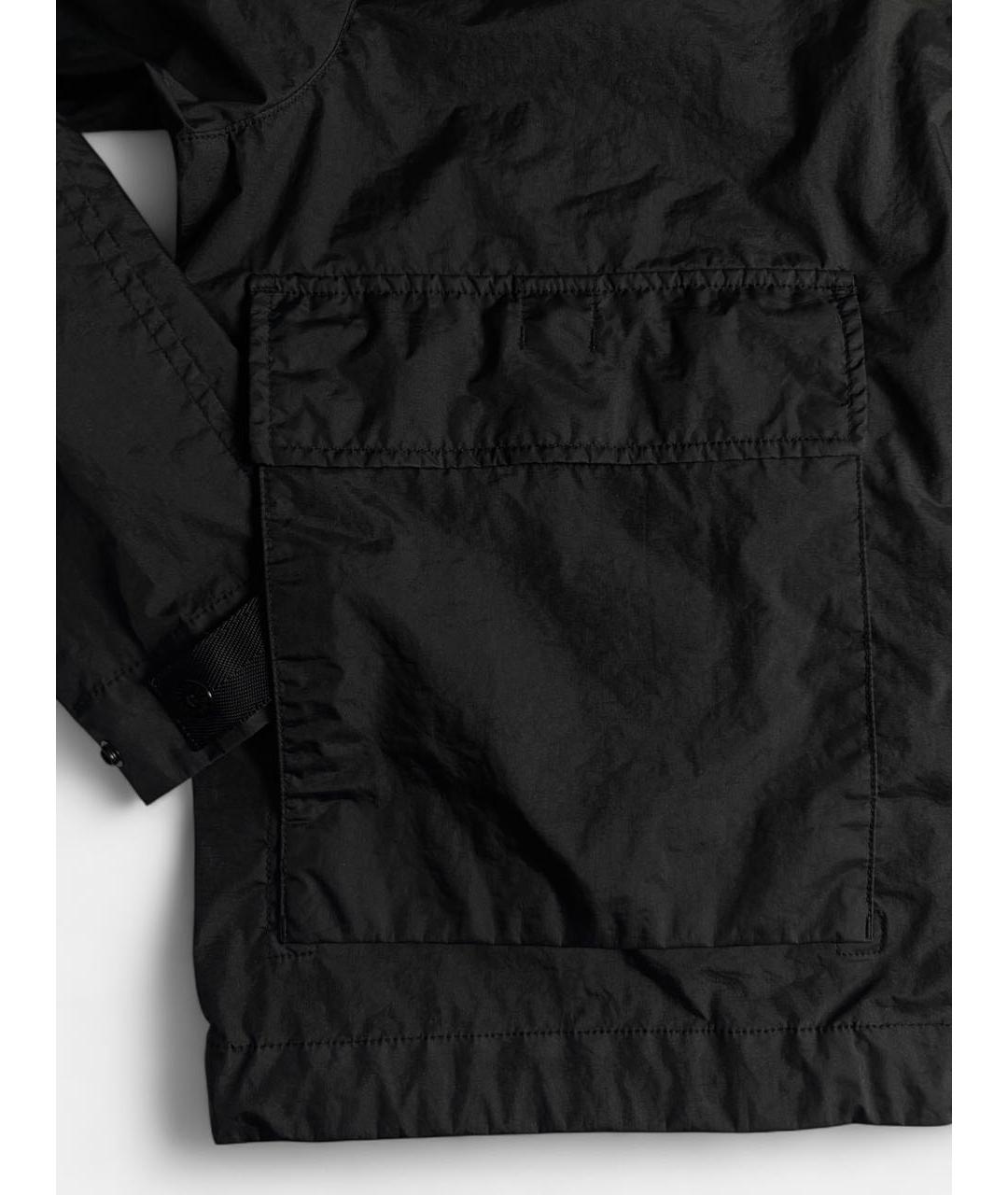 STONE ISLAND Черная куртка, фото 3