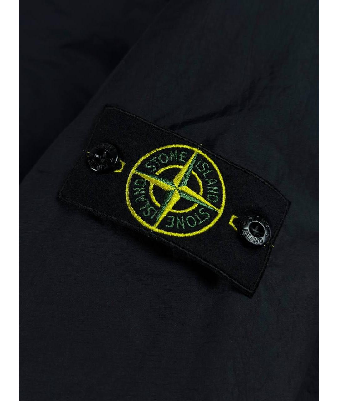 STONE ISLAND Темно-синяя куртка, фото 4