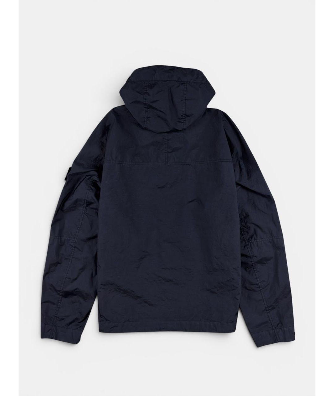 STONE ISLAND Темно-синяя куртка, фото 2