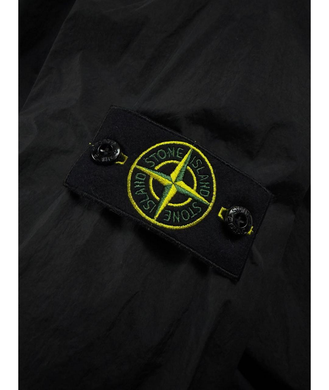 STONE ISLAND Черная куртка, фото 4