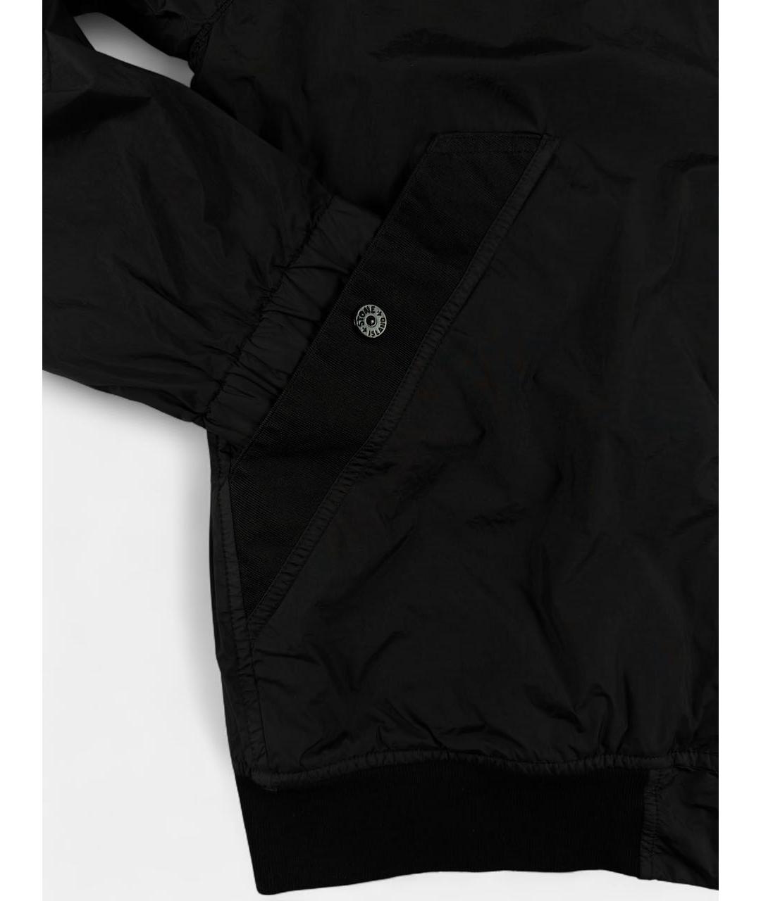 STONE ISLAND Черная куртка, фото 3
