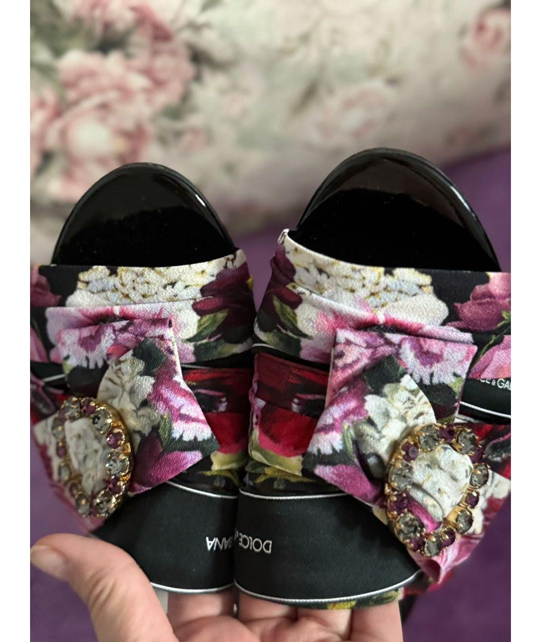 DOLCE&GABBANA Мульти мюли, фото 2