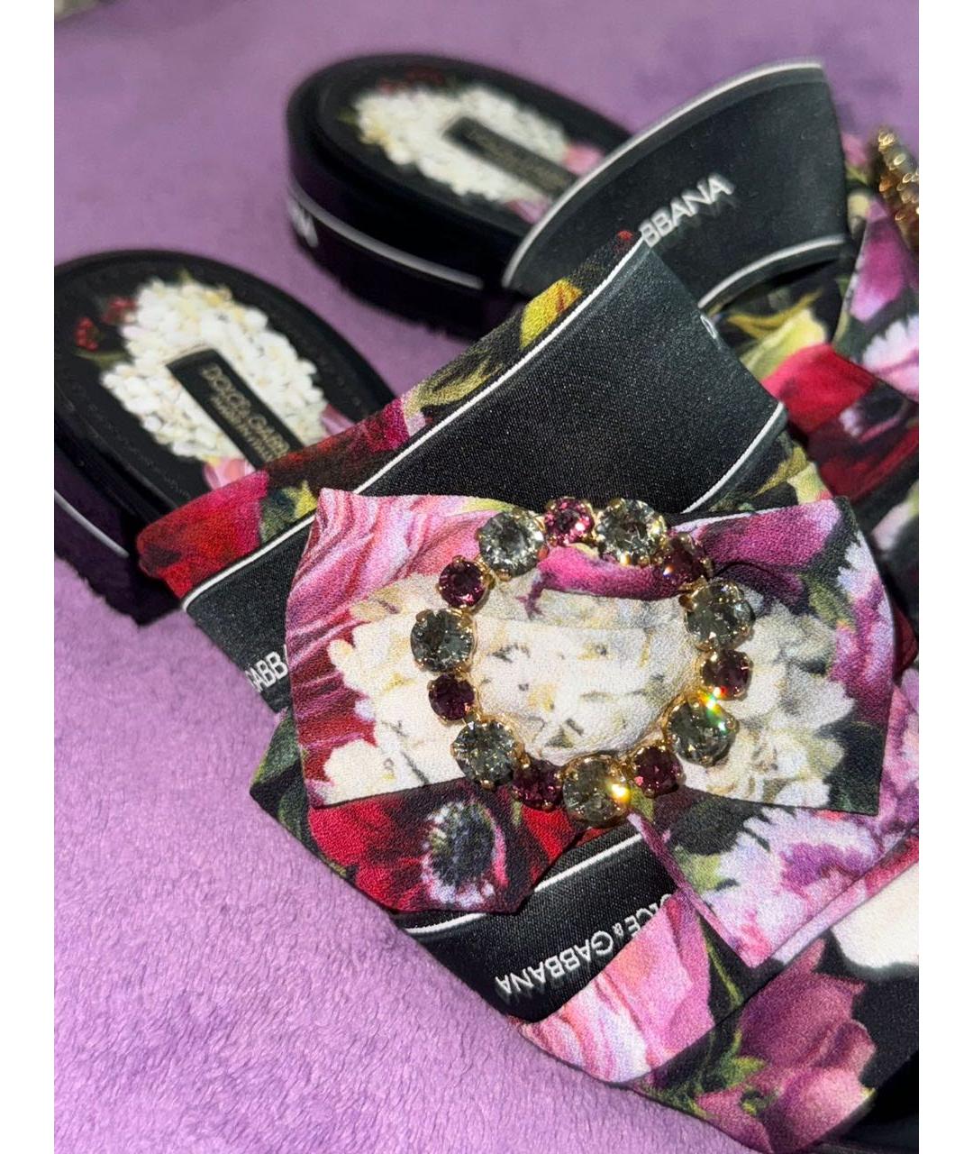 DOLCE&GABBANA Мульти мюли, фото 3