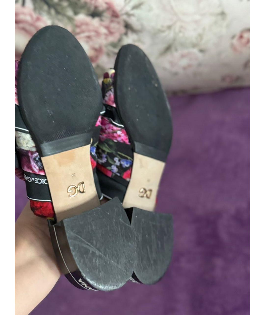 DOLCE&GABBANA Мульти мюли, фото 8