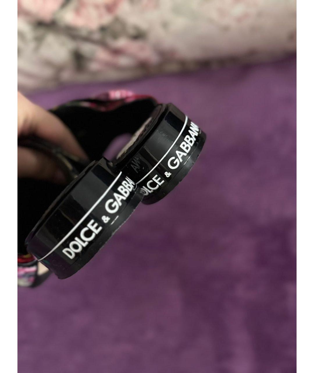 DOLCE&GABBANA Мульти мюли, фото 5