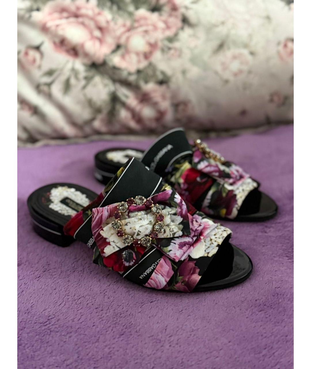 DOLCE&GABBANA Мульти мюли, фото 9