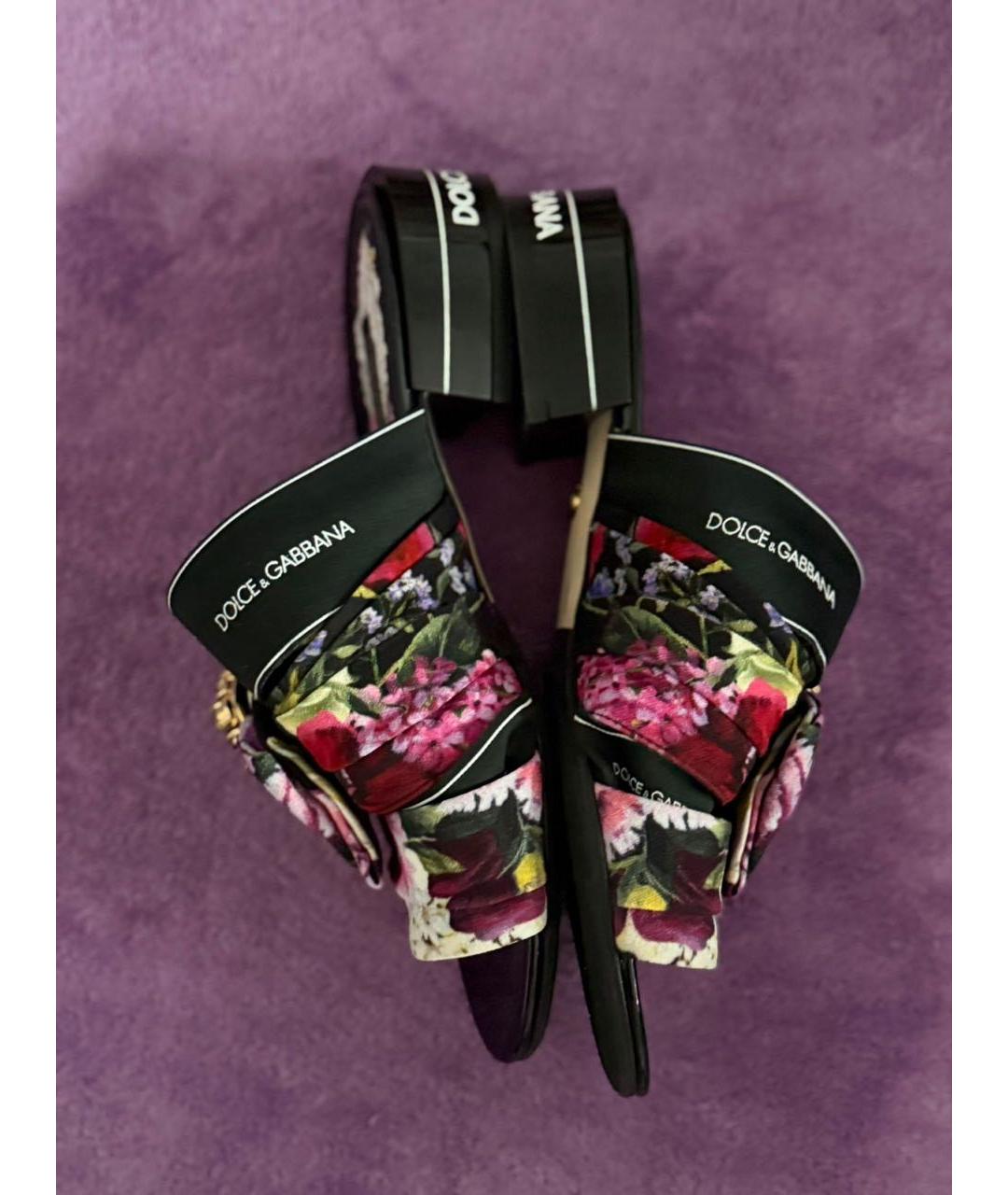 DOLCE&GABBANA Мульти мюли, фото 6