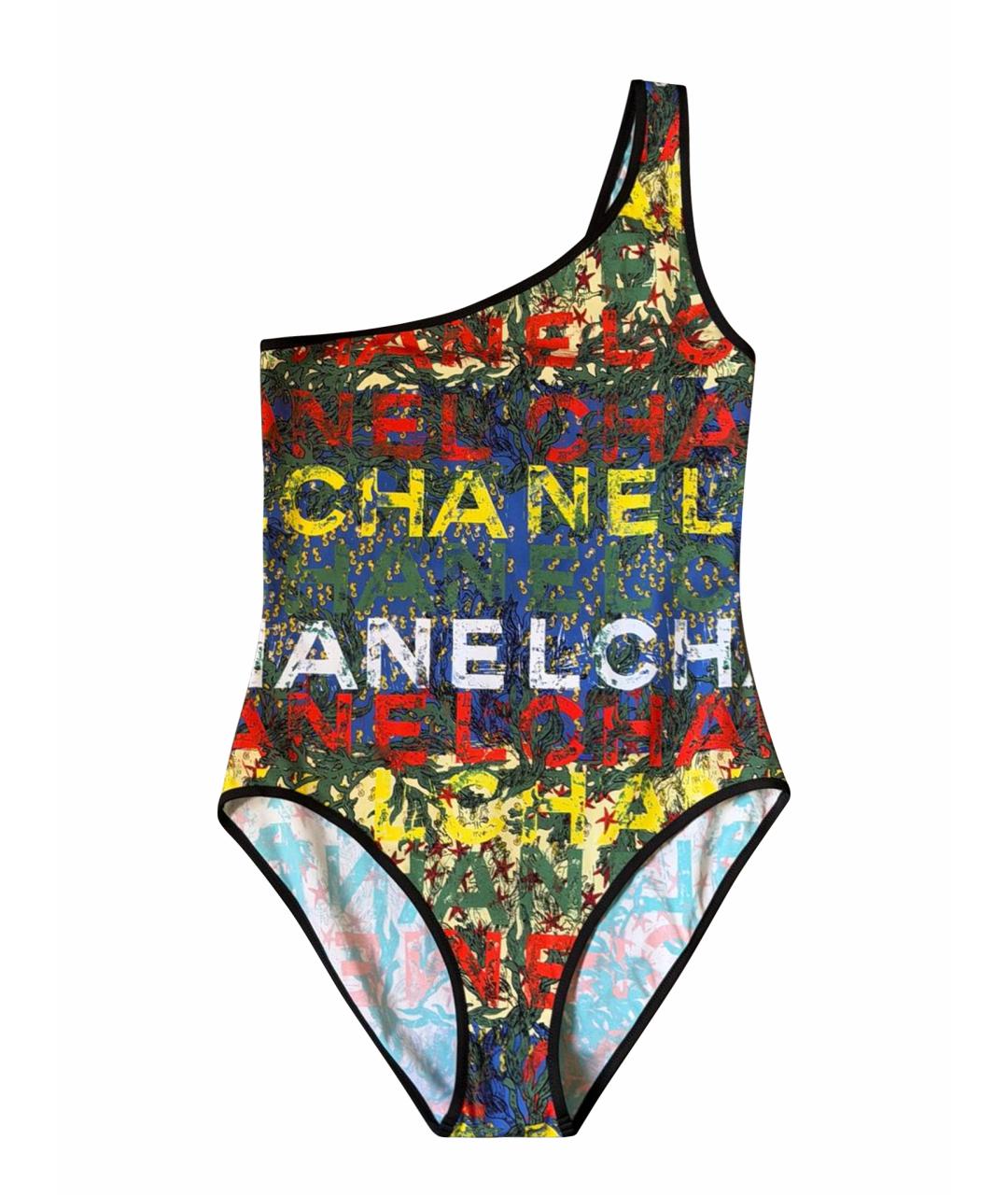 CHANEL Мульти купальник, фото 1
