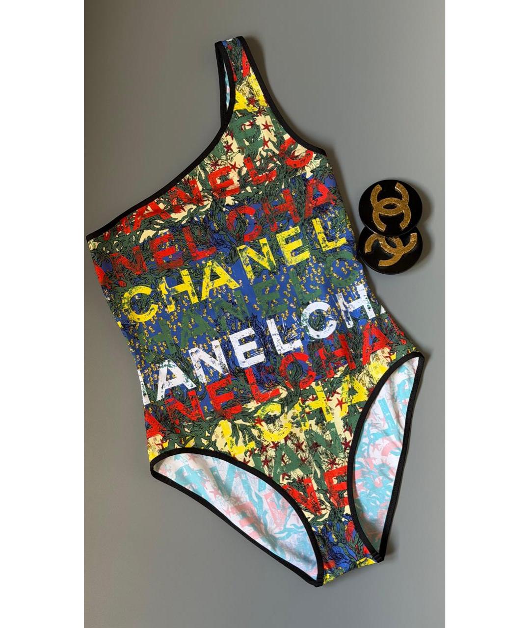 CHANEL Мульти купальник, фото 2