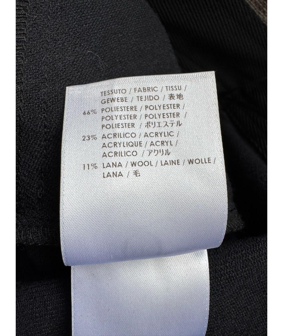 MCQ ALEXANDER MCQUEEN Черная юбка миди, фото 7