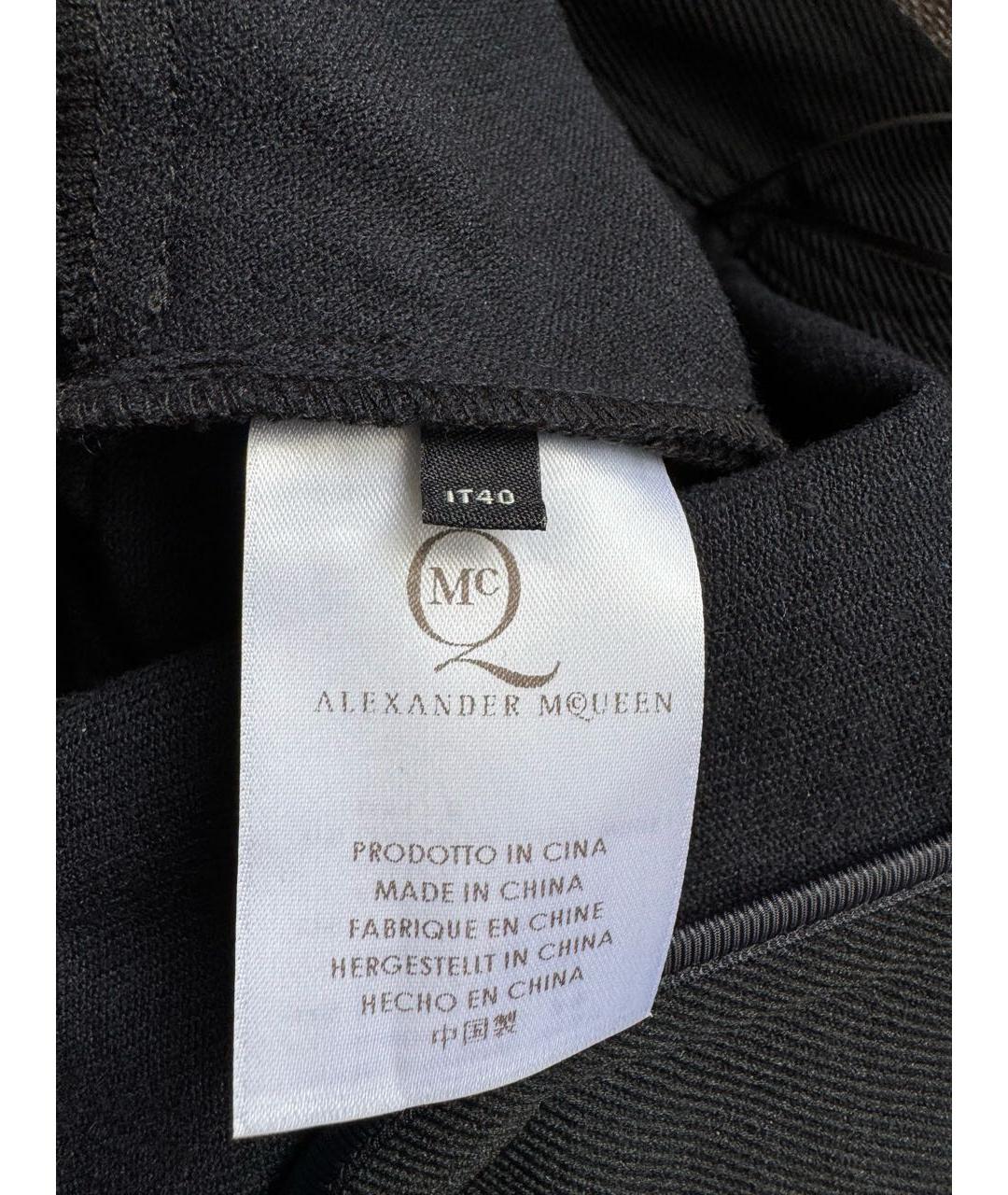 MCQ ALEXANDER MCQUEEN Черная юбка миди, фото 6