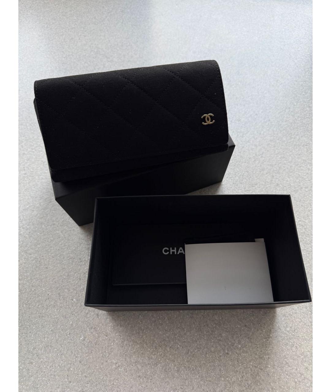 CHANEL Черные пластиковые солнцезащитные очки, фото 4