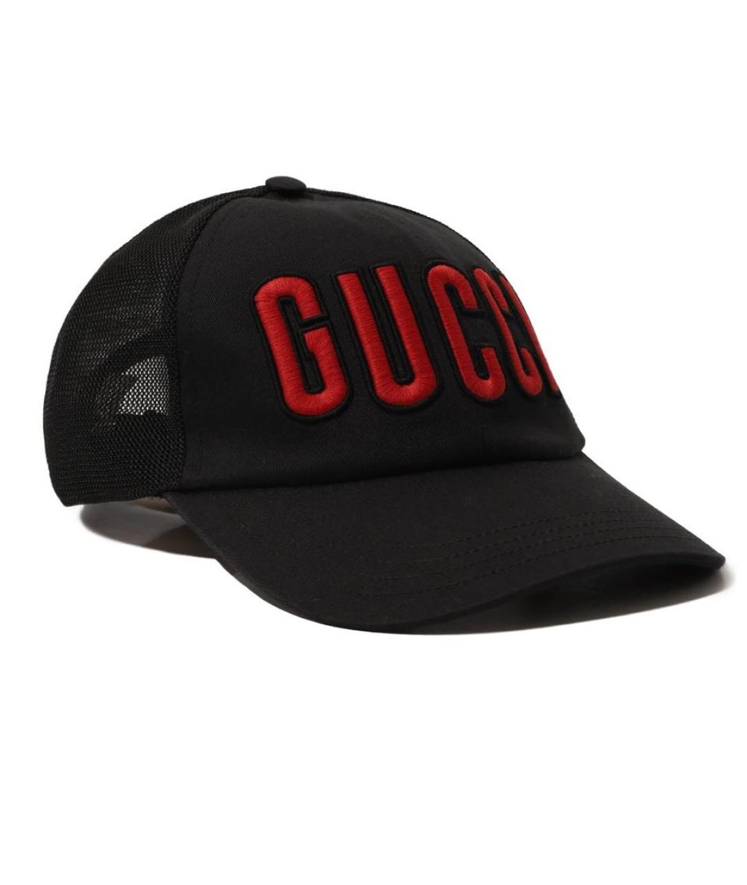 GUCCI Черная кепка, фото 1