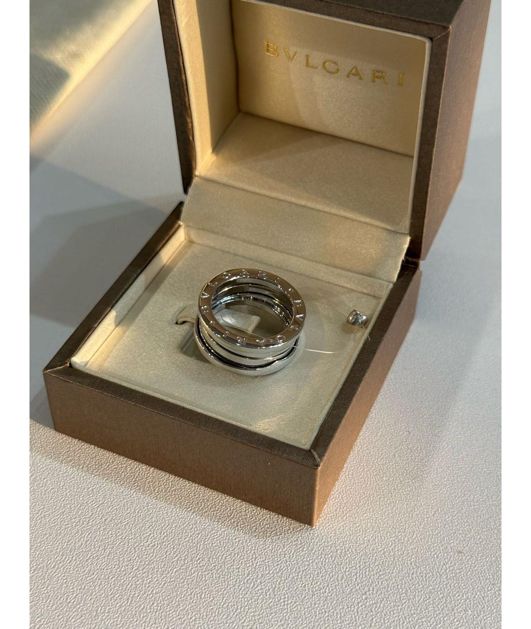 BVLGARI Серебряное кольцо из белого золота, фото 3