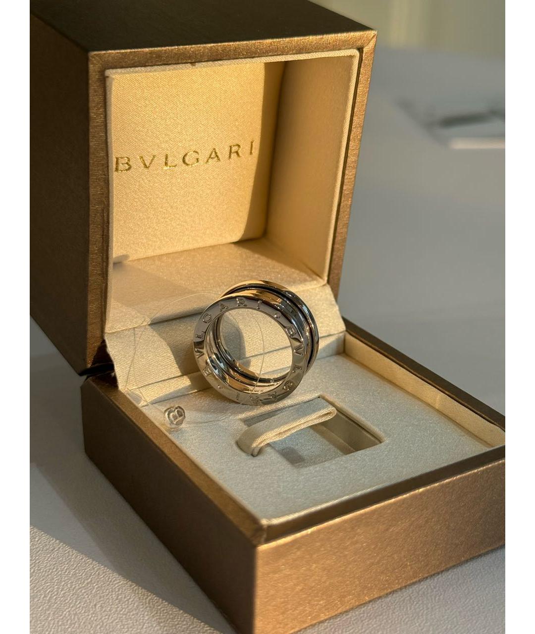 BVLGARI Серебряное кольцо из белого золота, фото 5